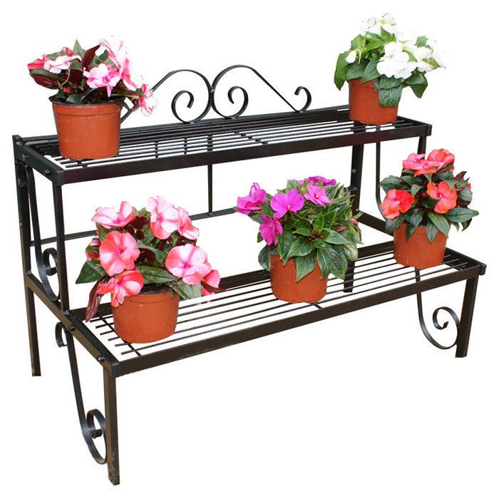 Brecht Metal Plant Stand
