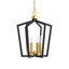 Lustre géométrique en acier 6 lumières Bowen-263866720