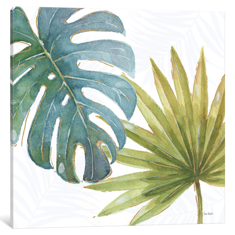 «Tropical Blush VIII», reproduction d'art sur toile, H 18 po x l 18 po x P 1,5 po, Toile tendue