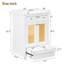 Meuble-lavabo simple avec plateau en résine 18,09 po Balcinde