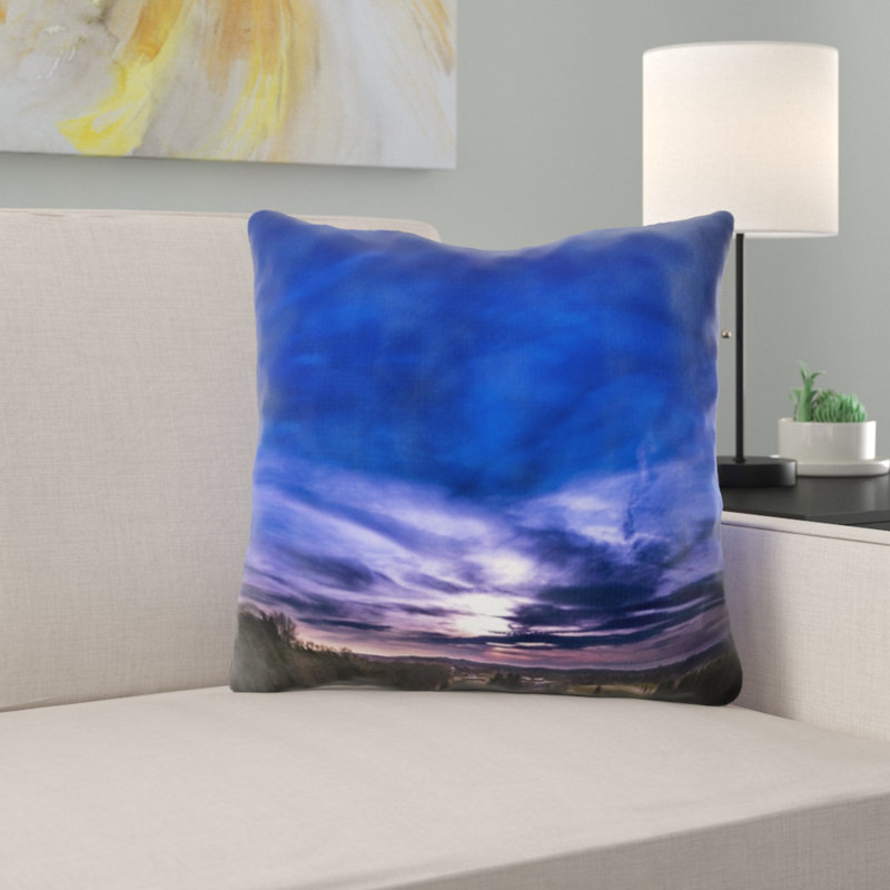 Coussin coucher de soleil