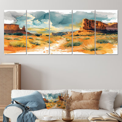 Marthella - Canyon Canvas Art Set