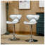 Tabouret de bar pivotant avec siège en similicuir Masaccio Airlift-129498036