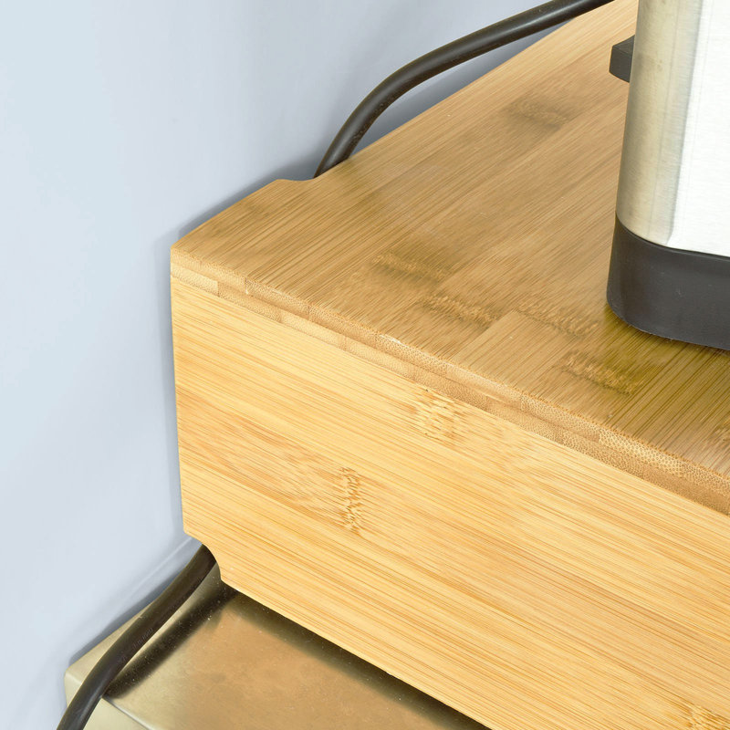 Ebern Designs Bamboo Coffee Pod Storage