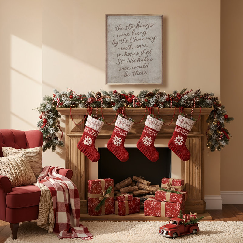 The Stockings Were Hung, H 20 po x l 16 po