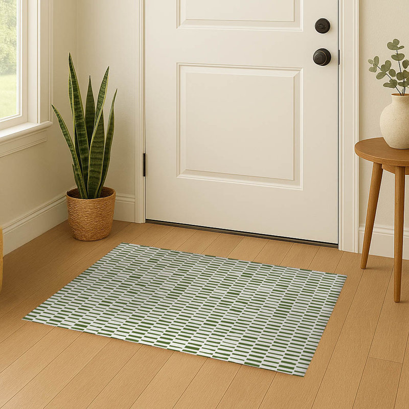 Paillasson Flat Attack, Vert olive, L 84 po x L 60 po
