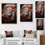 Lion, domaine mystique, fantaisie sur toile-91347588-91347587