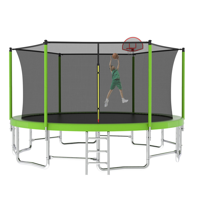 Trampoline for Kids, Green, Green