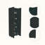Armoire garde-manger High Black-2107505783