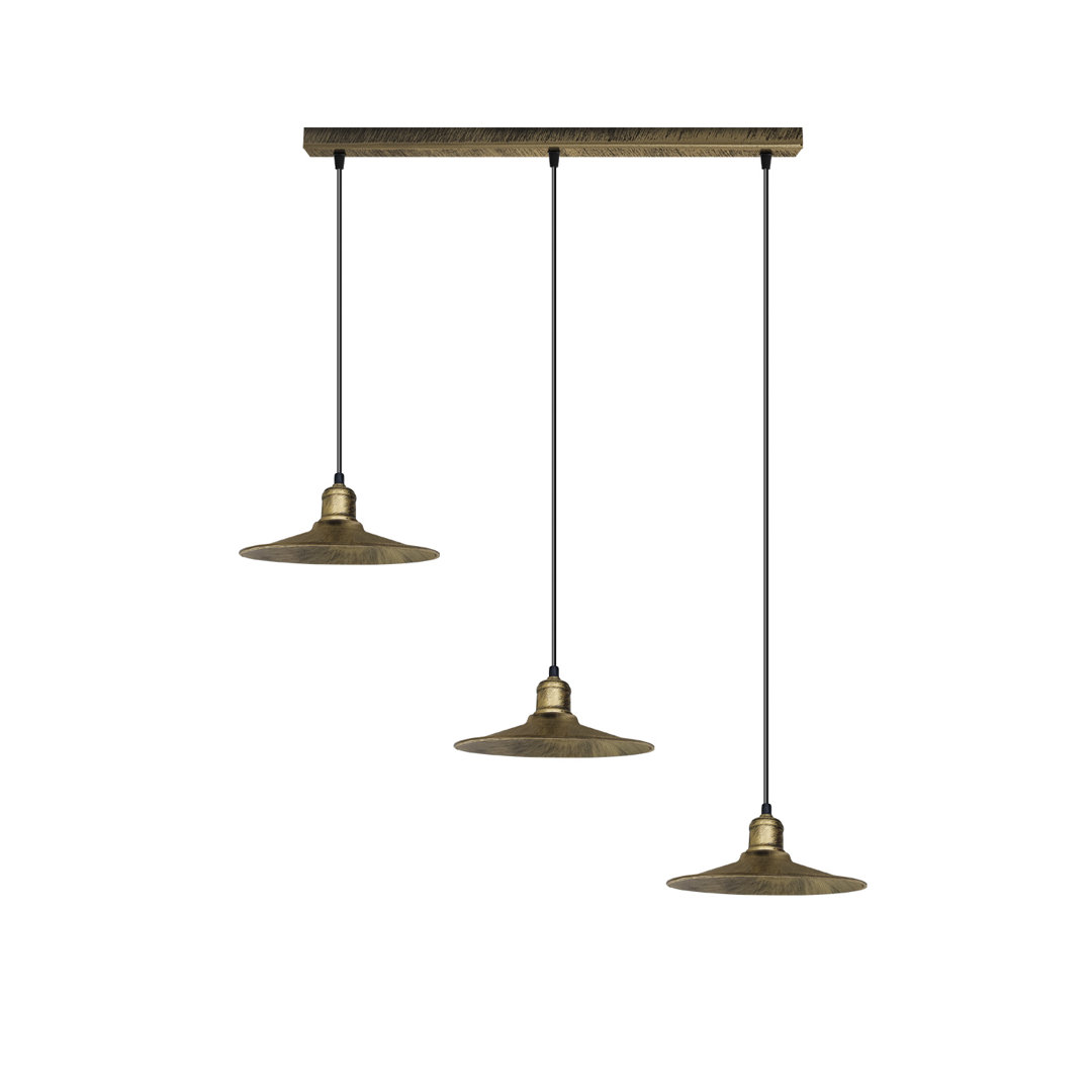 Dianna 3-Light Kitchen Island Cone Pendant