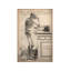 De Humani Corporis Fabrica Skeleton Standing by Vesalius - Print on Canvas-50018877-56677471