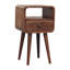 30cm W Solid Wood Bedside Table