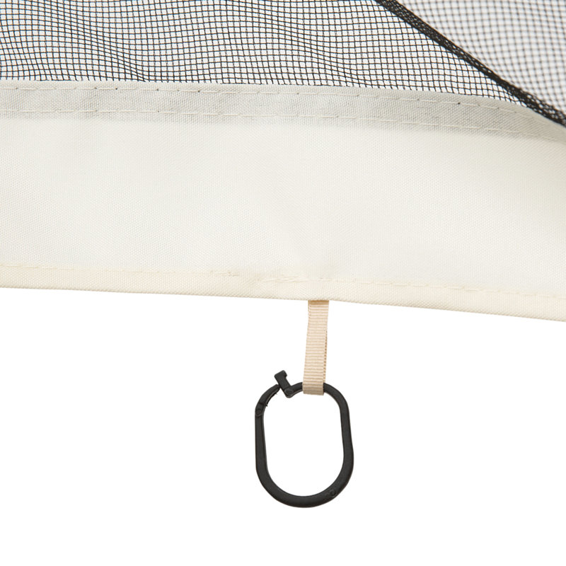 Outsunny Replacement Mesh Sidewall Netting For Patio Gazebos And Canopy Tents With Zippers (Sidewall Only)