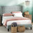 Alexio Upholstered Metal Wingback Bed-33062706