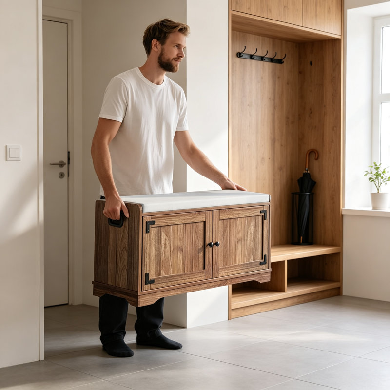 Shoe Storage Bench