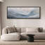 «Blue Ocean Waves Nautical Seascape Extra Large», reproduction d'art sur toile encadrée-107118230-111665916