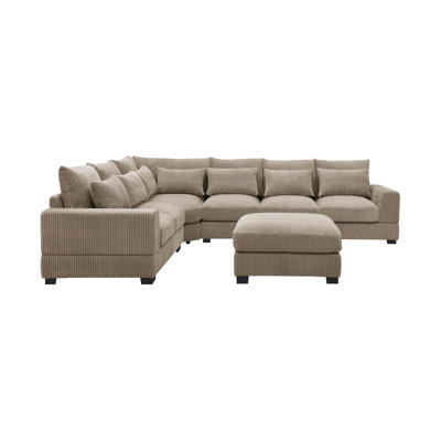 Laguna Modular Corduroy Sectional
