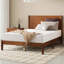Ensemble de chambre à coucher en bois massif 3 pièces, avec cadre de lit et 2 tables de chevet-1577212437-1577212439