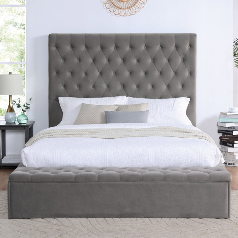 Bewe Upholstered Standard Bed, California King
