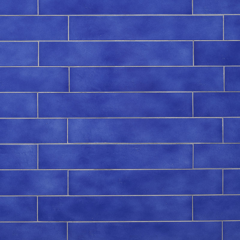 Palermo 3" x 18" Porcelain Floor and Wall Tile (10.76 sq. ft./ Case), Blue