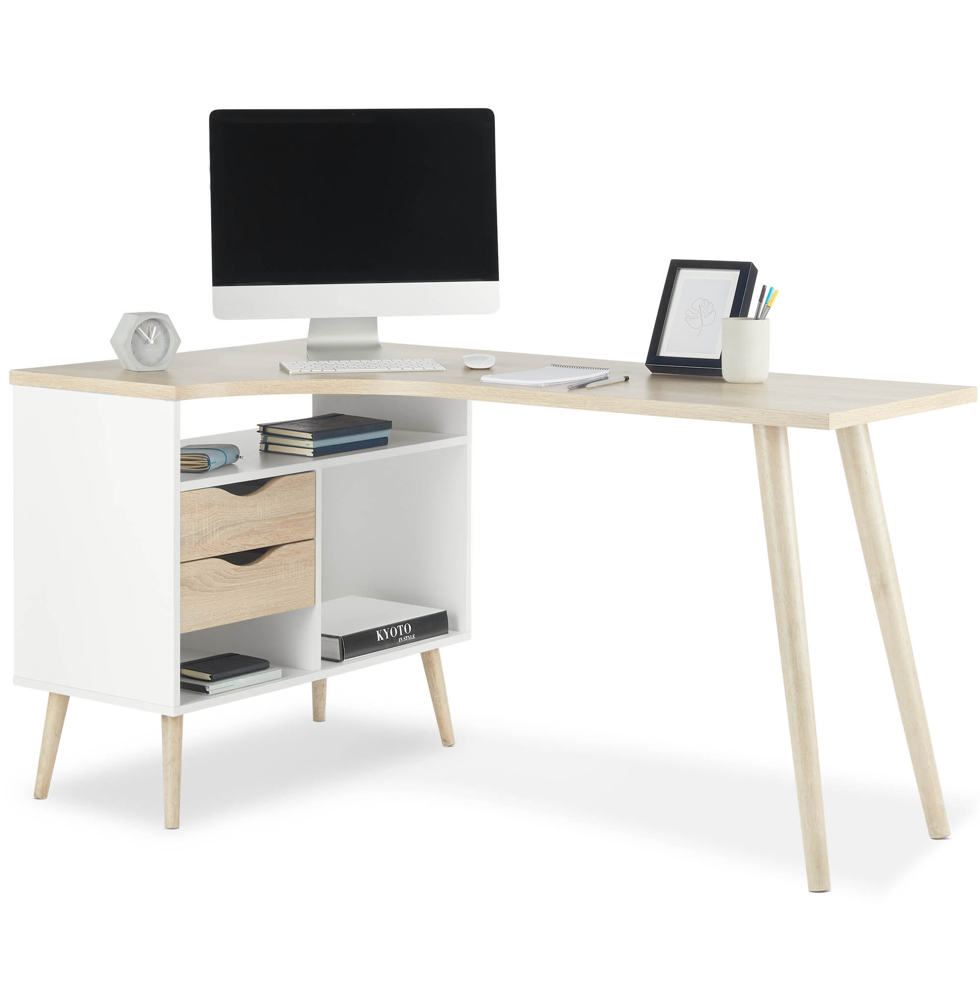Corner desk wayfair hotsell