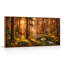 Tableau encadré sur toile « Chemin forestier », 1 pièce, 122 x 61 cm-479531920