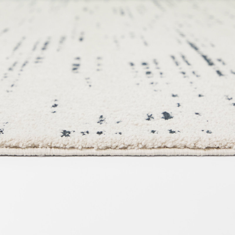 Castilo Cream Coastal Whale Area Rug
