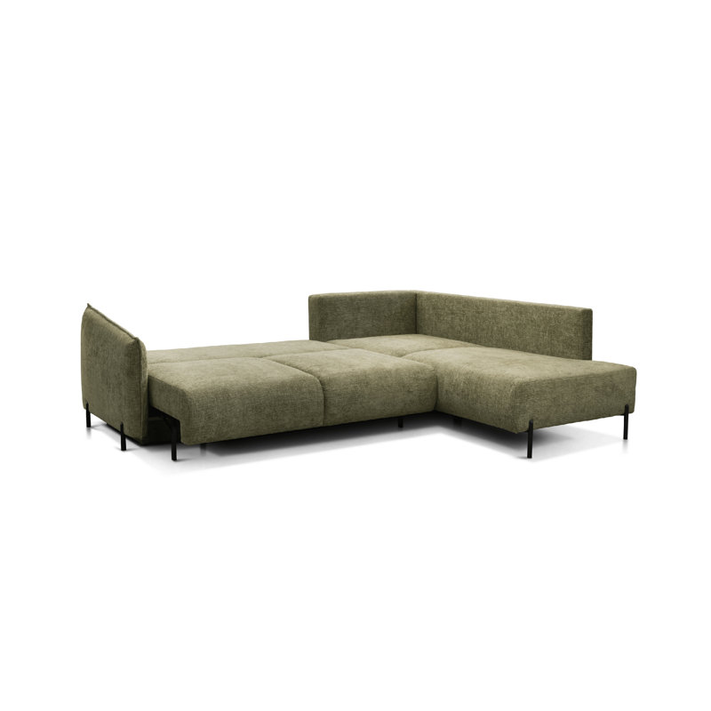 Marcella Green Right Side Sectional, Right Hand Facing