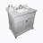 31'' Engineered Stone Single Bathroom Vanity Top with Sink