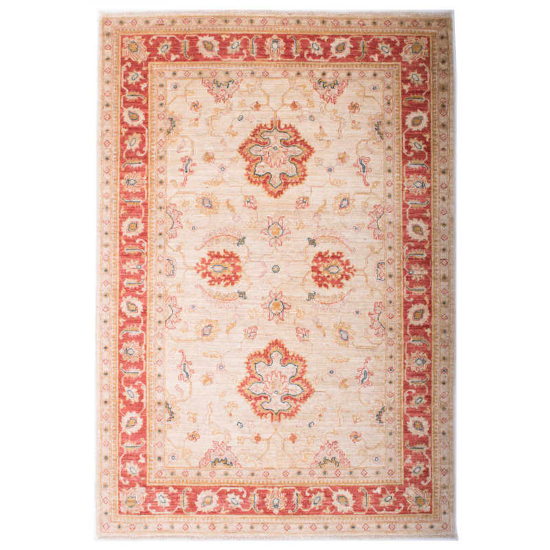 Addora Oriental Hand Woven 120cm X 177cm Area Rug, Rectangle 121 x 176cm