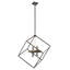 Lustre rectangulaire à 8 lumières Devione