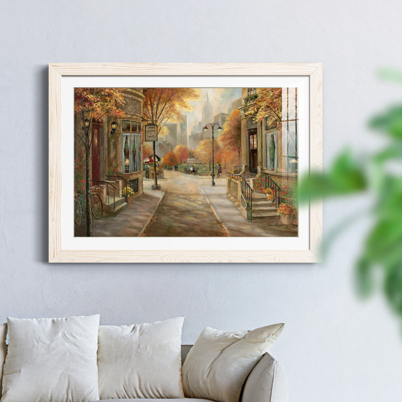 Carrie's Dance Academy - peinture encadrée, Cadre blanc, H 31 po x l 44 po x P 1 po