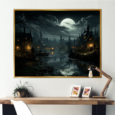Art mural Moody Night
