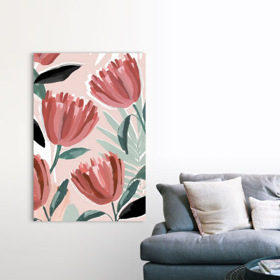 «Dreamy Petals II» par Isabelle Z - reproduction d'art