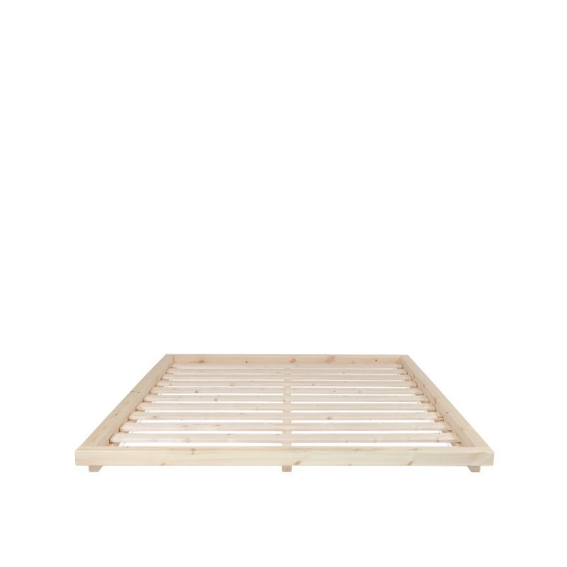 Dock Bed Frame, Scandinavian design, made in Europe, FSC certified wood, choose your size, Natural, Super King