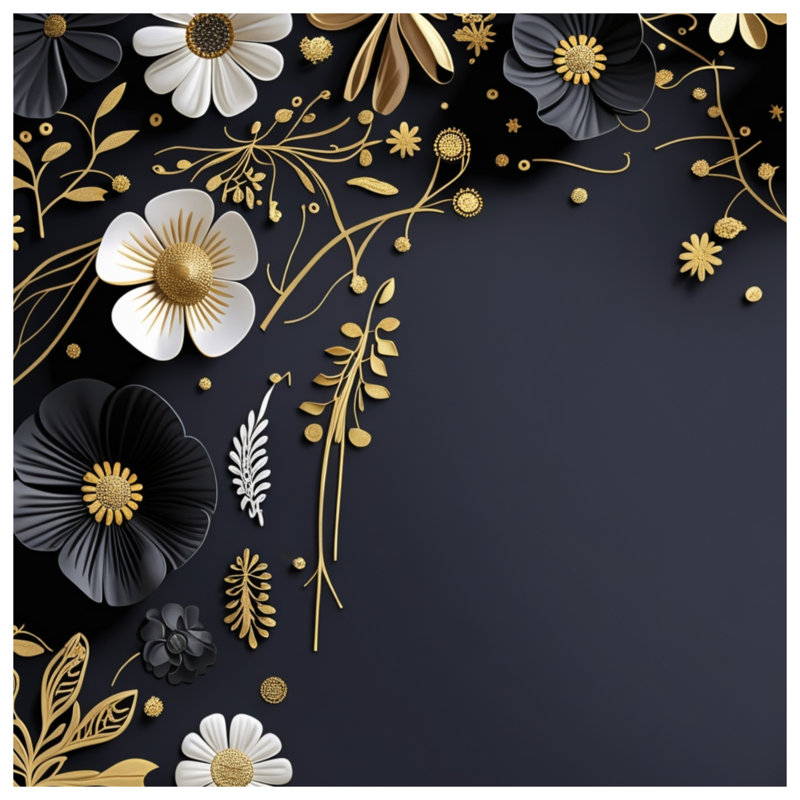 Jeté Floral, L 50 po x H 60 po