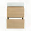 Meuble-lavabo pour salle de bain avec lavabo simple encastré et tiroir double facile à assembler-1621486676