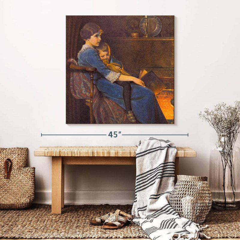 Bedtime 1923, 33" H x 33" W