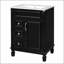 Meuble-lavabo de 24 pouces avec lavabo en céramique, conception compacte, 2 tiroirs et tablette réglable pour les petits espaces-688266668