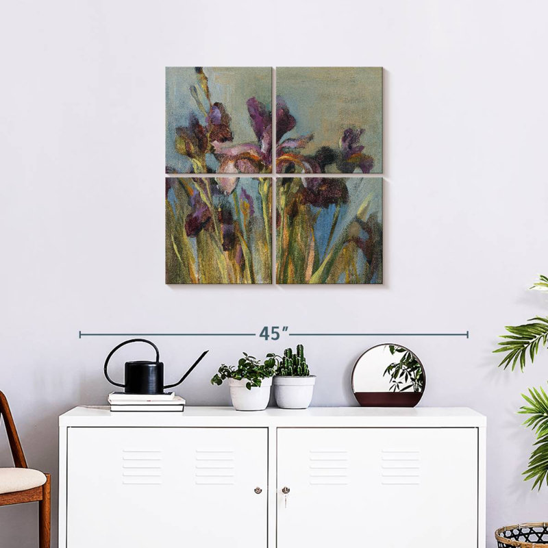 Harnek Spring Iris I, 26" H x 26" W