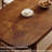 Solid wood rectangular dining table and chairs set, dining room upholstered dining chairs-994022123