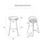 Winhurst Solid Wood Kitchen Counter Stool-64449798