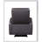 Blane Brown Top Grain Leather Match Power Motion Recliner With Adjustable Comfort And Elegant Design