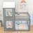 Twin Over Twin Bunk Bed With Safety Features And Roof-264706867