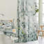 Fleurs Blanche Platinum Shower Curtain