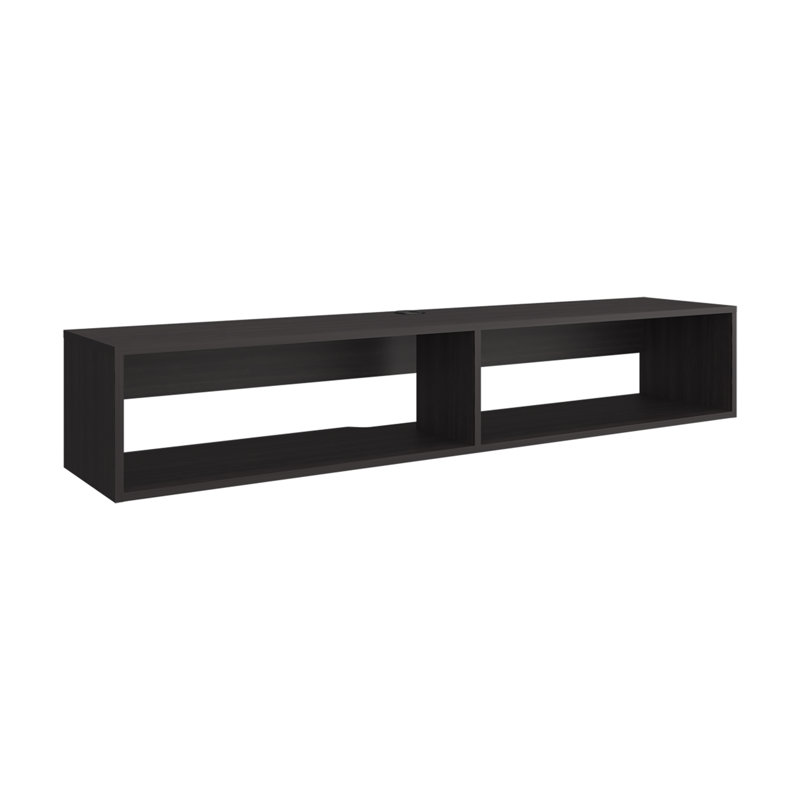 Meuble télé avec 2 tablettes