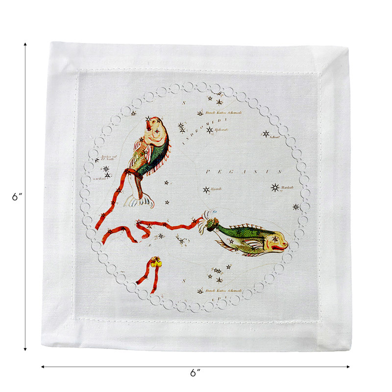Square Napkins, White