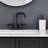 Bathroom Faucet 2 Handle 4 Inch Centerset Bathroom Sink Faucets 3 Hole With Pop Up Drain And Water Supply Lines, Matte Black