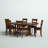 Vernona Extendable Trestle Dining Set