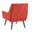 Arreon Flannel Fabric Button Tufted Armchair-613506985